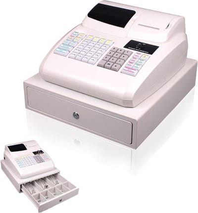 Elektronische Kassa - Kassasysteem Terminal - Bedrijfsadministratie - Offline Systeem - 10.49 kg - Zwart