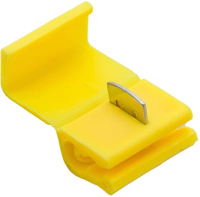 VLTG Gele Snelkoppeling - Kabelschoen Aftakconnector - Voor Kabel 4-6 mm² - 20 stuks