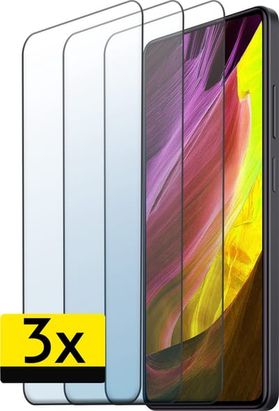 Screenprotector - Geschikt voor Xiaomi Redmi Note 12 Pro - 3 Stuks - Extra Sterk - Beschermglas - Gehard Glas - Tempered Glass - Screen Protector