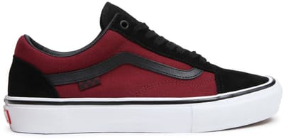 Vans Skate Old Skool Heren Skate schoenen — Port/Zwart — Maat 44 — Nieuw in doos