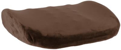 Home Deco Factory Zitkussen stoel - bruin - B33 x H9 cm - bureaustoel/autostoel