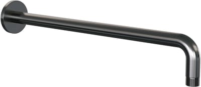 Brauer Gunmetal Edition Wandarm - gebogen - 40cm - PVD - geborsteld gunmetal