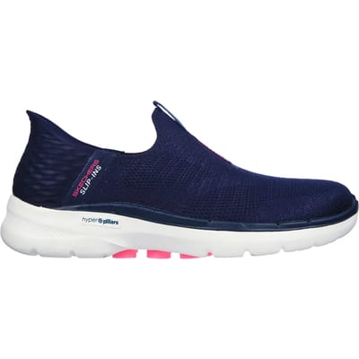 Skechers Slip-Ins: GO WALK 6 - Fabulous View, Vrouwen, Marineblauw, Sneakers, maat: 36