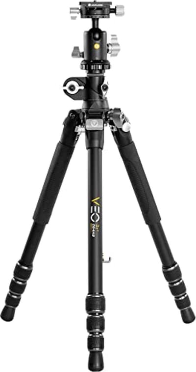 Reisstatief en Monopod van Aluminium met Multi-Mount en Balhoofd - Geschikt voor Macro- en Landschapsfotografie