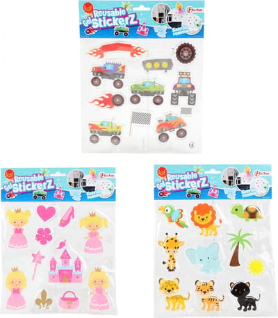 Toi-toys Gelstickers Reusable Prinsessen Meisjes 10-delig