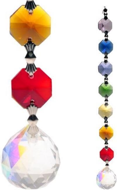 Yogi & Yogini naturals Aurora Sphere Feng-Shui chakrakristallen (20 cm)