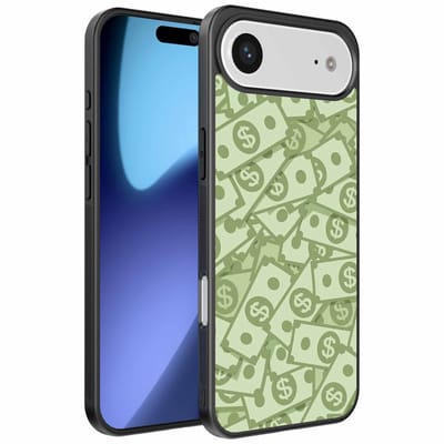 Geschikt voor iPhone Air Telefoonhoesje met Geld Opdruk - TPU Backcover Case With Money Design - Smartphonica geschikt voor iPhone 17 Air