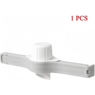 Clips de conservation pour sachets de nourriture, collations, sachets d'assaisonnement, sachets de lait en poudre, accessoires pour la maison white
