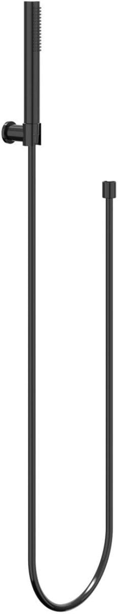 IVY Handdoucheset - Staafhanddouche - Verstelbare Wandsteun - Doucheslang 120 cm - Zwart Chroom PVD