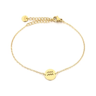 Bijoutheek Armband Aquarius - Waterman Goud