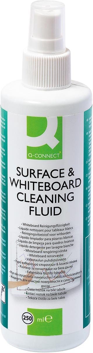 Q-CONNECT reinigingsspray voor whiteboards | 250 ml