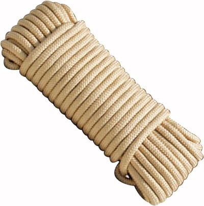 Klimtouw Paracord - Tent Touw - Outdoor Activiteiten - Eén Strand - 2mm Diameter - Bruin