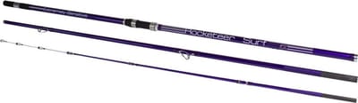 X2 Rocketeer Surf - 3-Delig - 100-225g - 4.20m - Strandhengel - Carbon - Zeevis - Paars