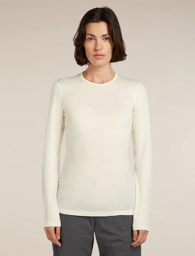 Icebreaker Wmns 200 Oasis LS Crewe - - Wintersport - Wintersportkleding - Thermokleding