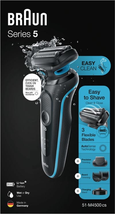 Braun Elektrisch Scheerapparaat Series 5 51-M4500cs Munt
