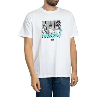 T-shirt Korte Mouw Weekend Offender Terras grafisch T-shirt
