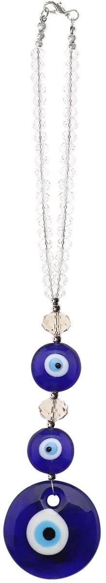 Dailygoods- Boze Oog Hanger Uniek - Decoratie - Geluksbescherming - Raam Hanger - Interieurdecoratie - Betrouwbaar Materiaal - Geluksbrenger
