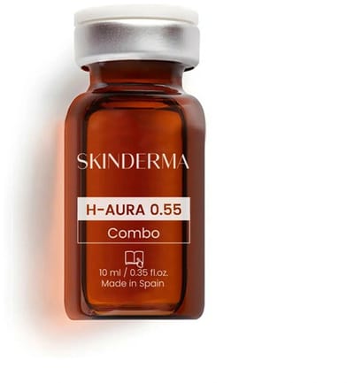 Skinderma H-AURA 0.55 Combo / Skin Booster Oplossing voor Huidverjonging 5 x 10 ml