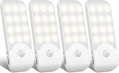 LED Lamp met Bewegingsmelder en USB C Oplaadbaar - Ideaal voor Kasten, Slaapkamers en Gangen