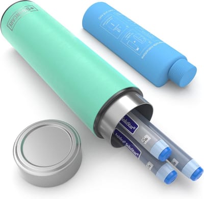 Insuline Koeler en Medicijnkoffer voor Reizen - TSA-goedgekeurd met 2 Biogel Ijspakketten