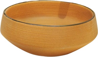 Opzetwastafel Rond - Keramische Wastafel - Badkamer Decoratie - Hygiënisch Glad Oppervlak - 36 x 15 cm - Wit