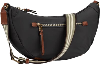 camel active Schoudertas Bari Banana Bag Black Zwart
