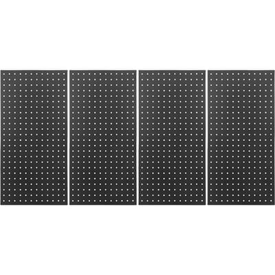 Metalen Pegboard Wandpanelen 24inx12in Gereedschapopslag Pegboard Systeem Modulair Peg Board Gereedschap Organizer Bord Kit gray
