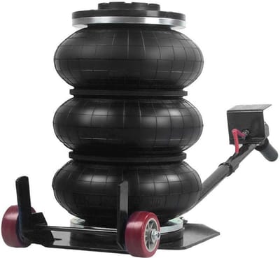 Pneumatische Krik 3T met Verbeterde Luchtbalg - Hefhoogte 150-400 mm, Capaciteit 6600 lbs