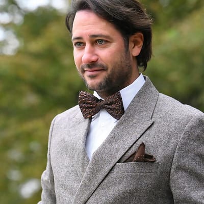 Sir Redman - Strikken - strik Chestnut Bloom - bruin / koper glitter