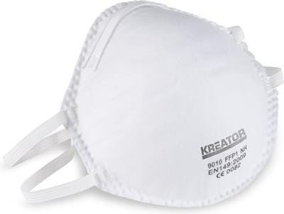 Kreator KRTS10020 FFP2 Stofmasker / Stofkap / Mondkapje / Mondmasker | Met Neusclip | 3 Stuks