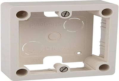 Opbouw Frame Wit 1 Post Compatibel met 20A en 32A