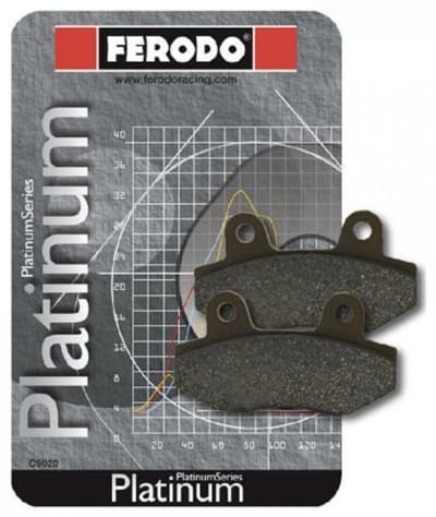 Plaquette de frein Ferodo pour moto Honda 500 CB four 1972 à 1977 AV Neuf