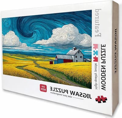 Houten Puzzel - Legpuzzel Volwassenen - Ontspannende Vrijetijd - 2000 Stukjes - 99 x 70 cm - Sterrenhemel