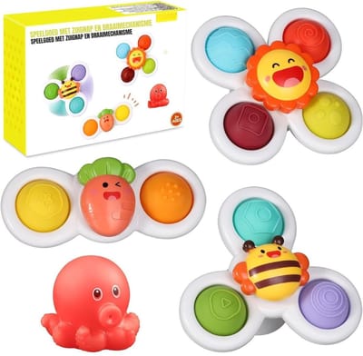 SCH® Baby Speelgoed 3 Maanden - Baby Speelgoed- Veelkleurig- 13cm x 6cm x 19cm
