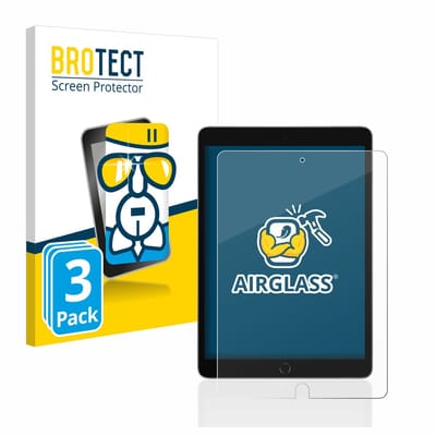Screenprotector 3 Stuks voor Apple iPad 10.2" WiFi 2021 / WiFi Cellular 2021 Beschermglas transparant