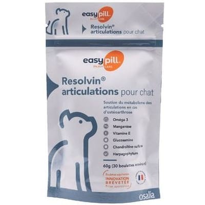 Osalia Easypill® Resolvin® Gewrichten voor Katten 60 Voeding