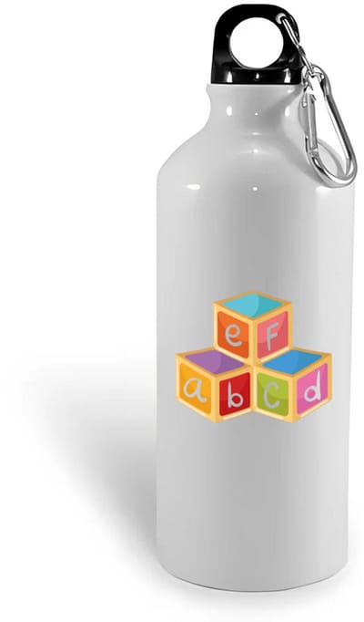 Hacebo® - Blokken waterfles - Kind - baby's - Letters - letter lezen - peuters - speelgoedblokken - water fles - 400ML