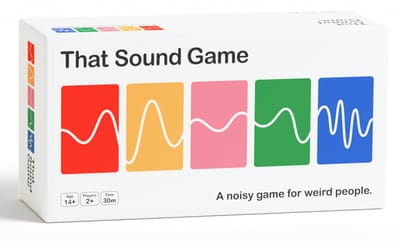 Asmodee partyspel That Sound Game kaartspel voor volwassenen en kinderen.