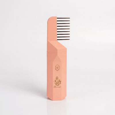 HG Aesthetics Aroma Diffuser - Draagbare Elektrische Wierookbrander USB Oplaadbaar voor Bakhoor en Harsen – Elektrische Haar Kam – Bakhoor Geur – Roze - cadeautje vrouw