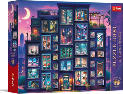 Legpuzzel Fantasy - Avond Verhalen - Ontspanning Thuis - Perfect Passende Stukjes - 68 x 48 cm - Multicolor