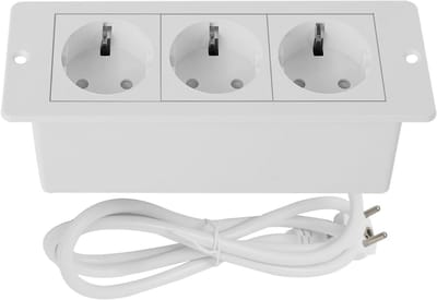 Inbouw Tafelstopcontact met USB-A, USB-C en Stroom, Ideaal voor Bureau of Keuken