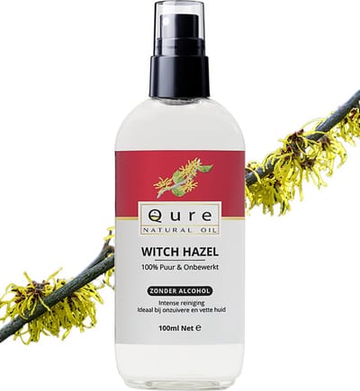 Witch Hazel 100ml | Zonder Alcohol | 100% Puur & Onbewerkt | Hamameliswater - Toverhazelaar | Natuurlijke Toner