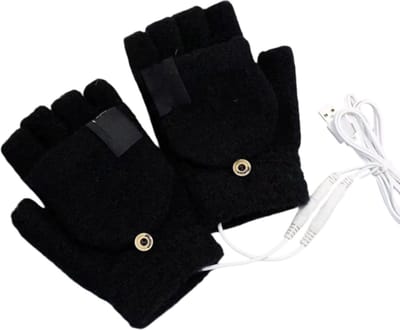 Oplaadbare Elektrische Verwarmde Handschoenen - Herbruikbare USB Handwarmers voor Dames en Heren, Perfect voor de Winter, Buitenactiviteiten en Laptopgebruik