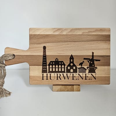 borrelplank beukenhout skyline Hurwenen 34 cm