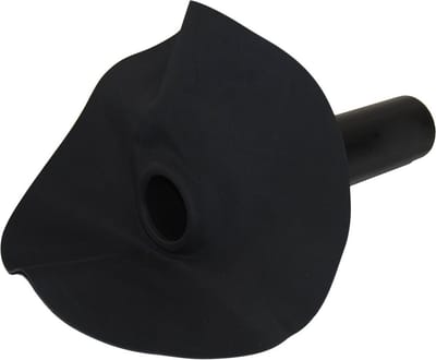 EPDM hemelwaterafvoer 40mm - 90 graden uitloop