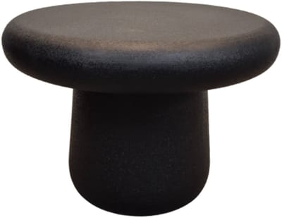 Deco4yourhome® - Salontafel - Rond - Zwart - Black - 64cm