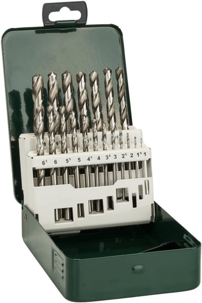Bosch - 19-delige metaalboorset HSS-G, DIN 338