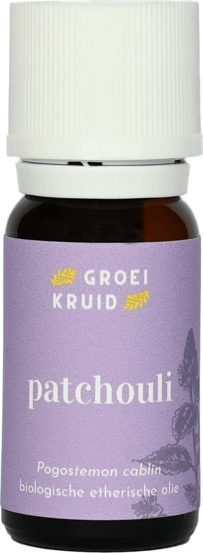 Biologische patchouli etherische olie | Pogostemon cablin | 100% natuurlijk en puur | 10 ml patchouli olie uit India