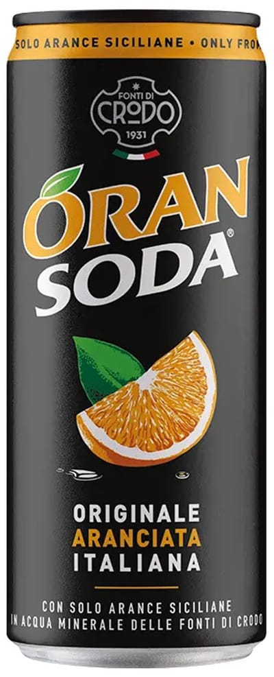 OranSoda L'Originale 33cl - Lemon Soda - Frisdrank - 24 stuks x 33cl
