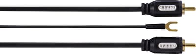 Avinity 00127062 audio kabel 2 m 2 x RCA Zwart